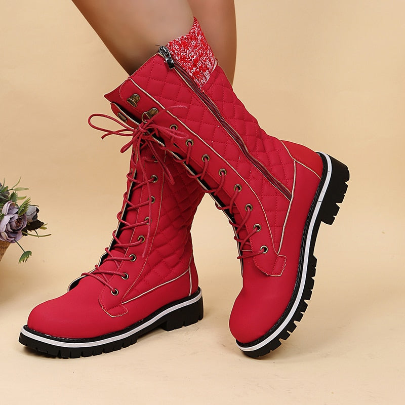 Bottes à Semelles Orthopédiques pour Femme – Confort et Élégance au Quotidien