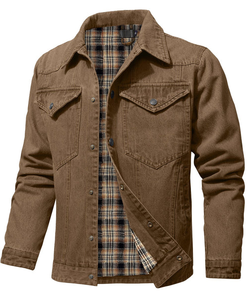 Men’s Flannel Lined Denim
