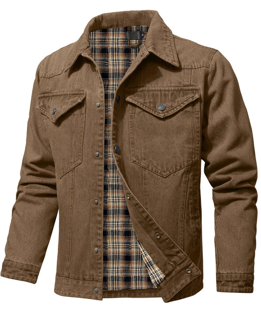 Men’s Flannel Lined Denim