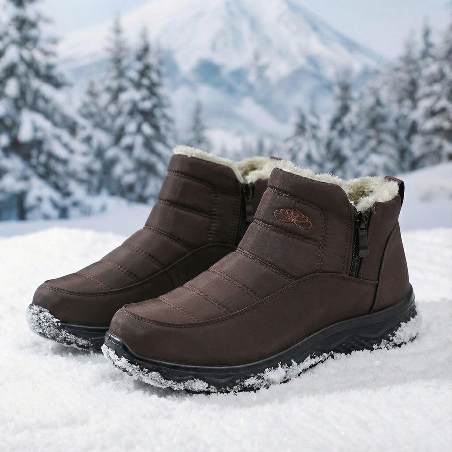 Orthopedic Fleece Comfort Boots Low