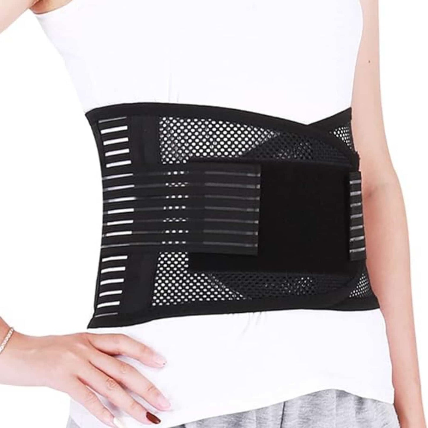 Corset Orthopédique pour Douleur Lombaire – Maille Respirante et Soutien Ciblé