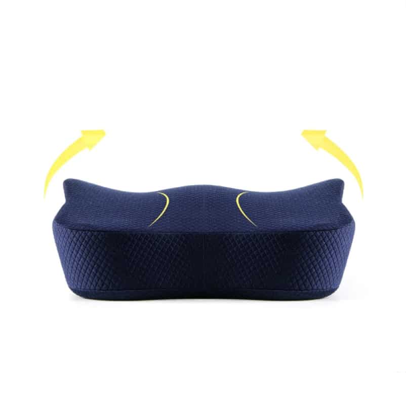 Coussin d’Assise Orthopédique pour Soutien Lombaire – Soulagement Instantané pour le Dos et les Lombaires