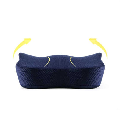 Coussin d’Assise Orthopédique pour Soutien Lombaire – Soulagement Instantané pour le Dos et les Lombaires