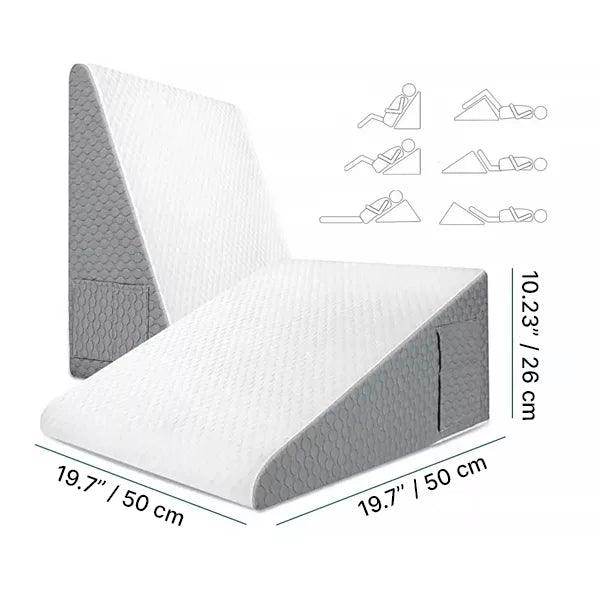 Coussin Anti Reflux Adulte: Inclinaison Ergonomique pour un Sommeil Apaisé