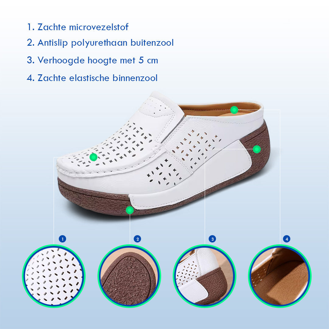 Sandales orthopédiques en cuir – Élégance et confort pour vos pieds