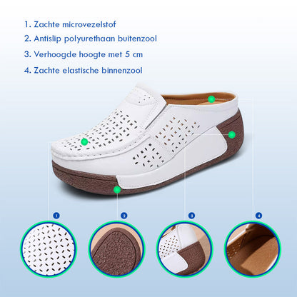 Sandales orthopédiques en cuir – Élégance et confort pour vos pieds