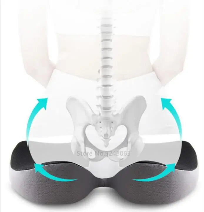 Coussin Voiture pour Sciatique: Support Ergonomique à Design Orthopédique