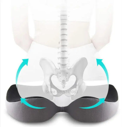Coussin Voiture pour Sciatique: Support Ergonomique à Design Orthopédique