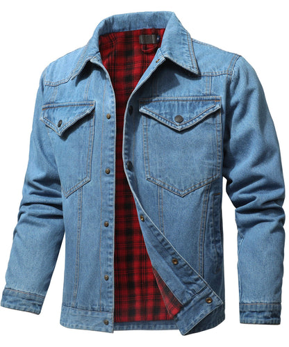 Men’s Flannel Lined Denim