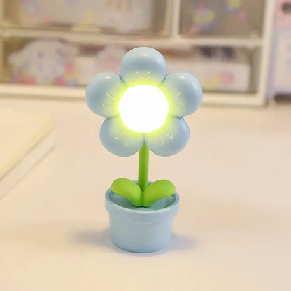 Petite lampe de table en forme de fleur – Une touche florale pour votre décoration