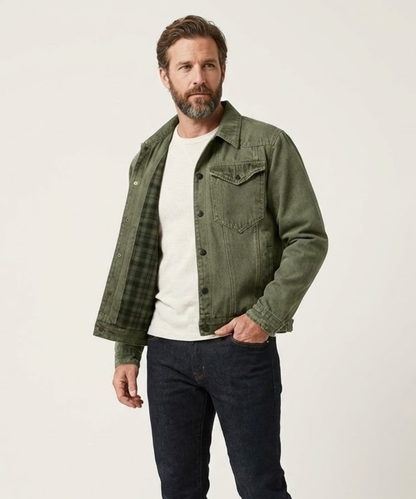 Men’s Flannel Lined Denim