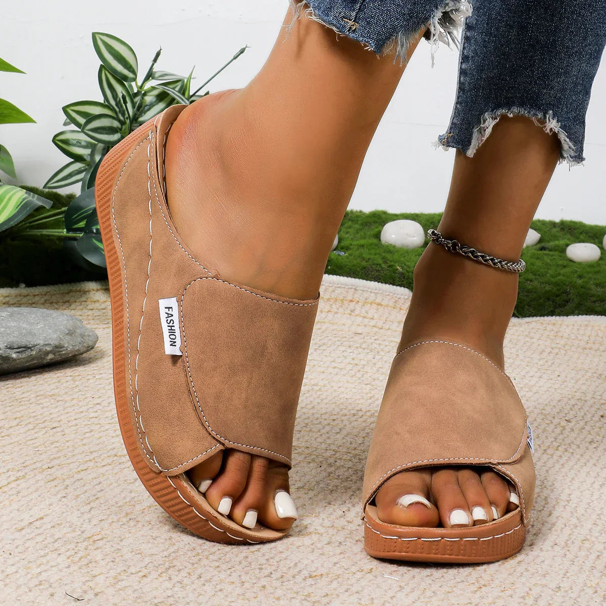 Sandales Femme Ergonomiques, Confortables & Antidérapantes