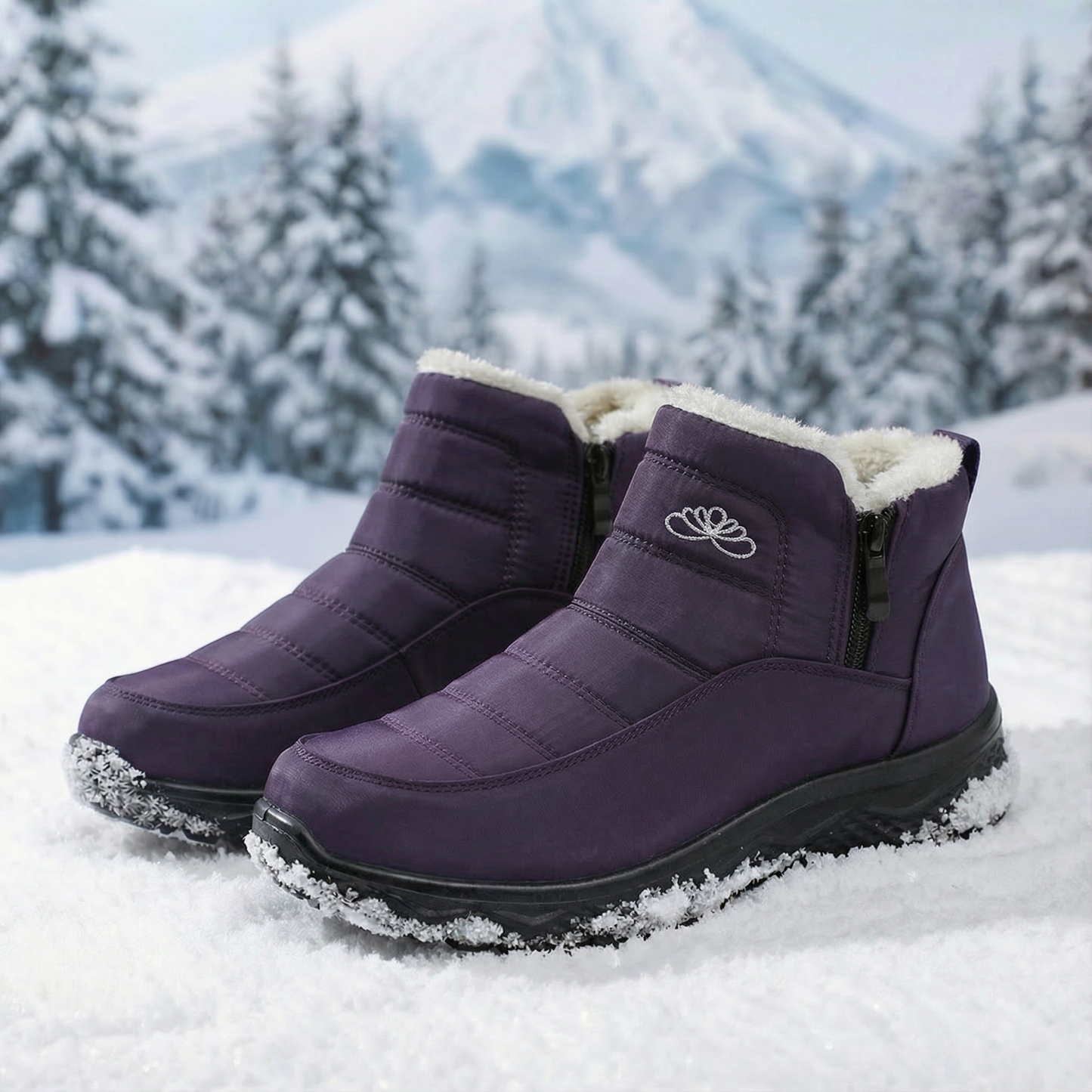 Orthopedic Fleece Comfort Boots Low
