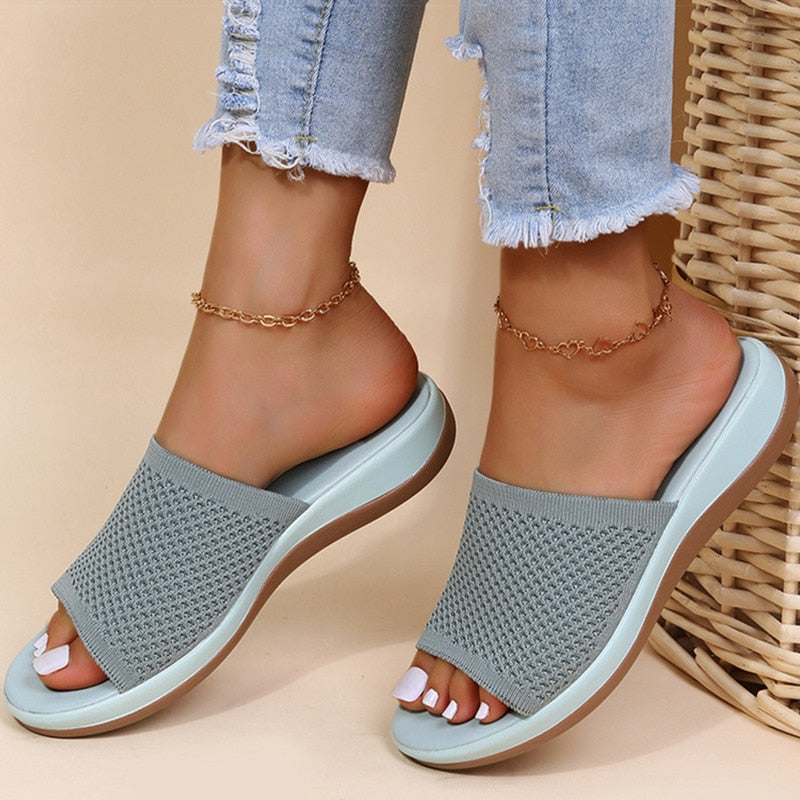 Sandales pour femmes – Sandales orthopédiques élégantes et confortables pour l'été
