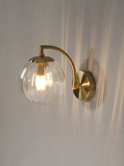 Applique murale LED en verre – Éclairage raffiné et décoratif pour une décoration maison moderne et lumineuse