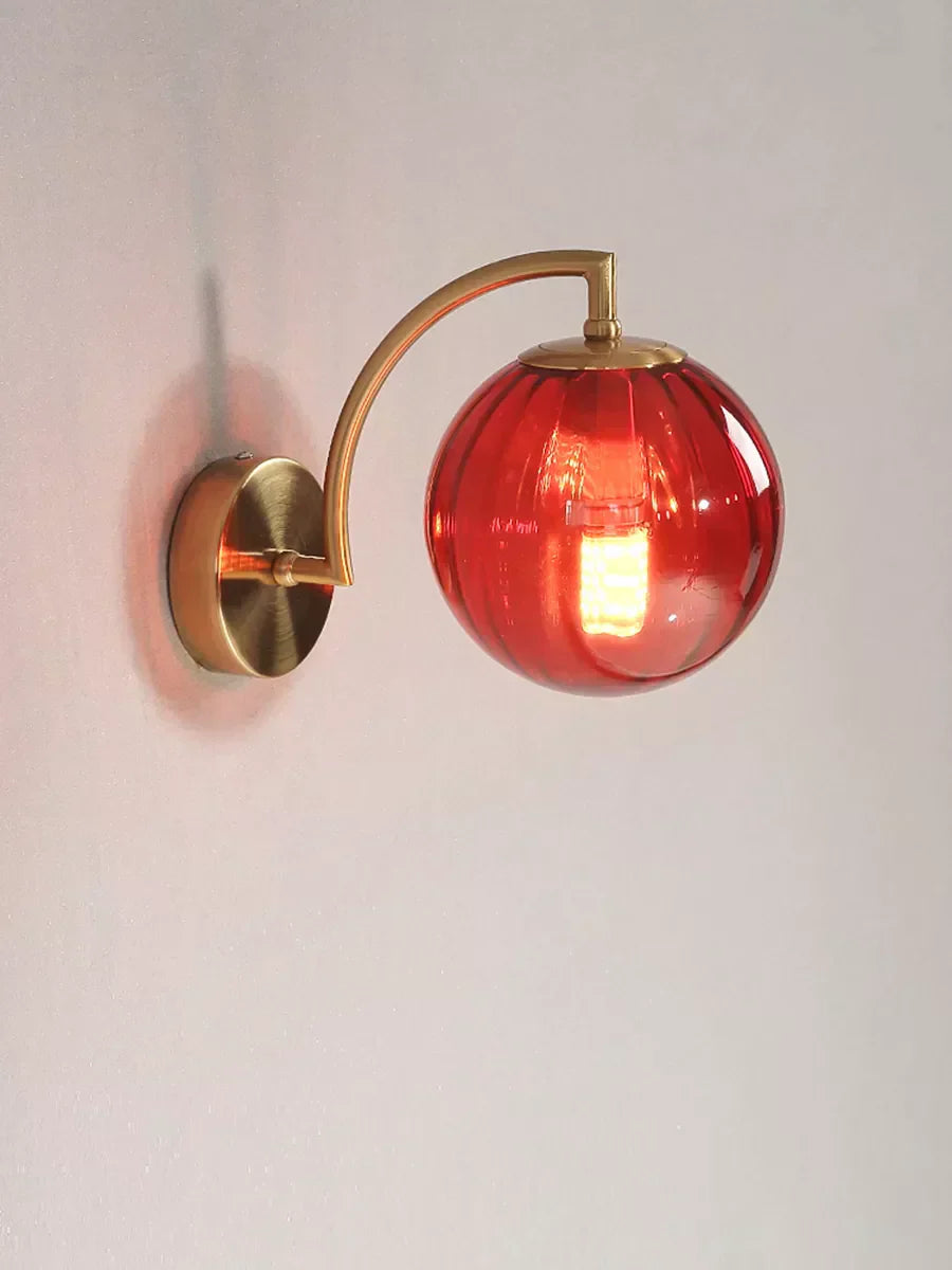 Applique murale LED en verre – Éclairage raffiné et décoratif pour une décoration maison moderne et lumineuse