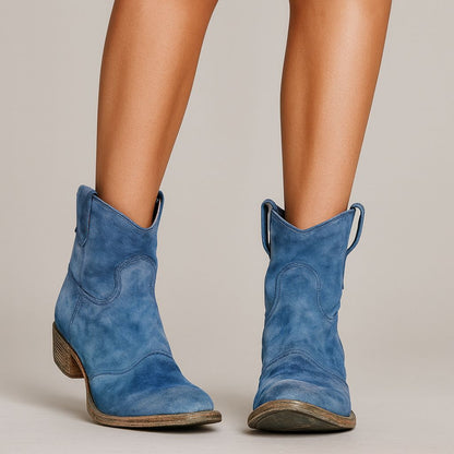 Bottes Cozy Chic en Daim – Élégance et Confort au Quotidien
