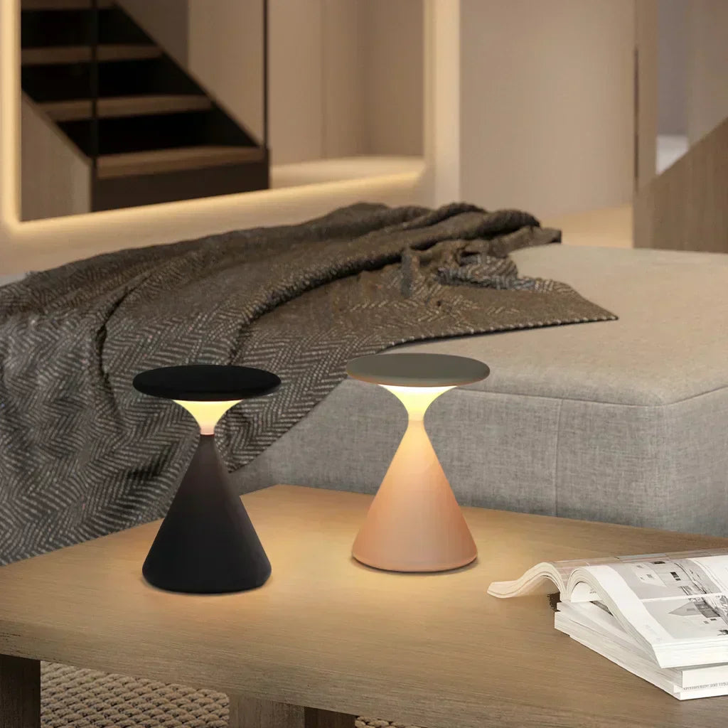Lampe de table sans fil – Éclairage LED moderne pour une décoration maison élégante, pratique et sans contrainte