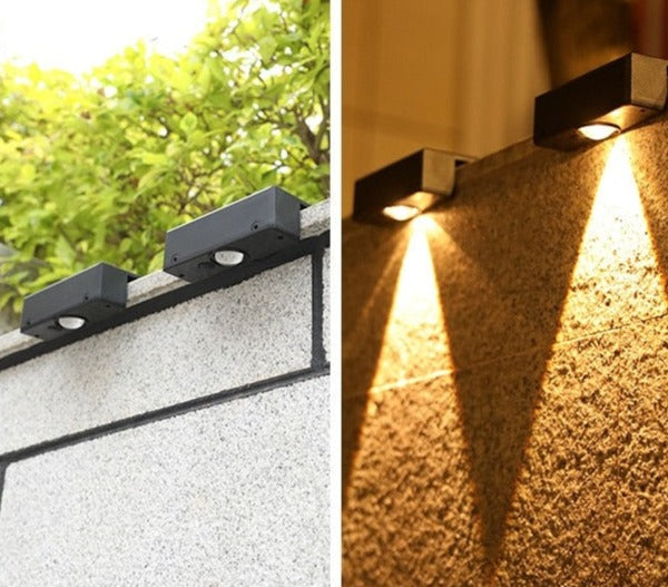 Meilleur éclairage solaire pour bâtiments – Lampe LED sans fil extérieure pour une décoration maison moderne