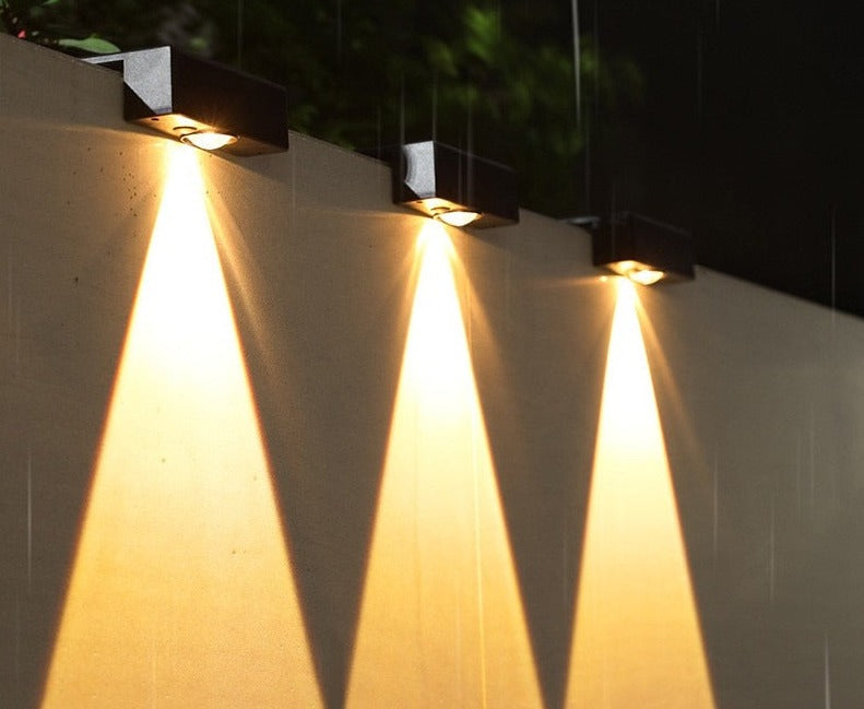 Meilleur éclairage solaire pour bâtiments – Lampe LED sans fil extérieure pour une décoration maison moderne