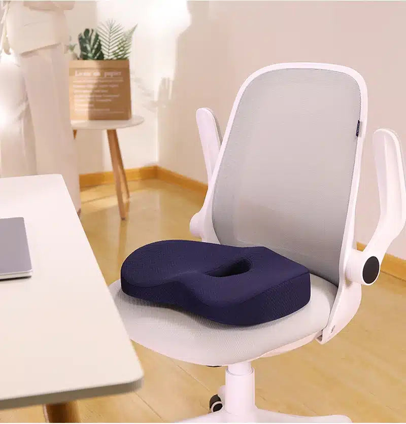 Coussin d’Assise Orthopédique pour Soutien Lombaire – Soulagement Instantané pour le Dos et les Lombaires