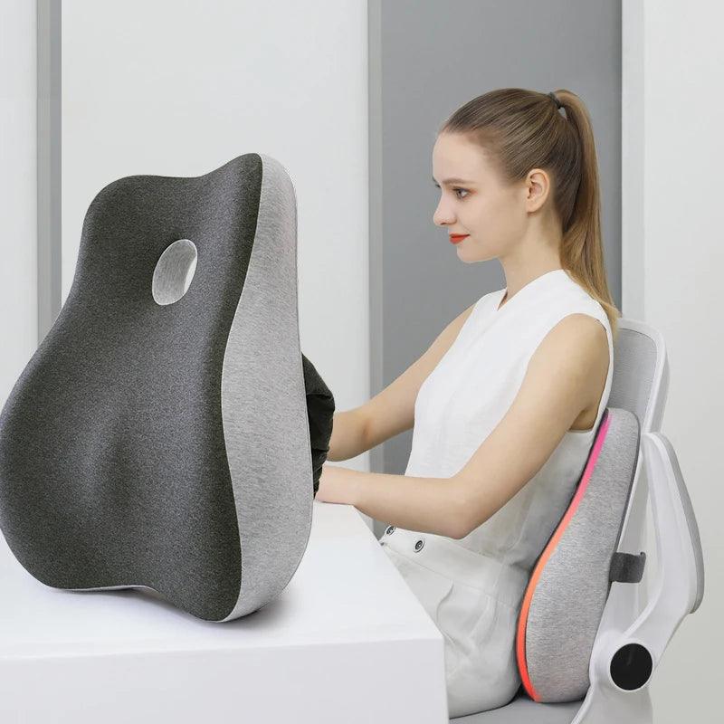 Coussin Ergonomique pour Chaise – Soutien Dorsal Ciblé &amp; Confort Premium