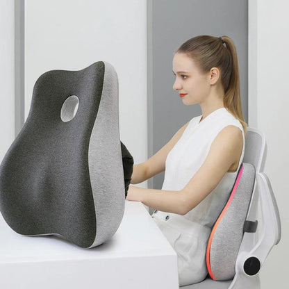 Coussin Ergonomique pour Chaise – Soutien Dorsal Ciblé &amp; Confort Premium