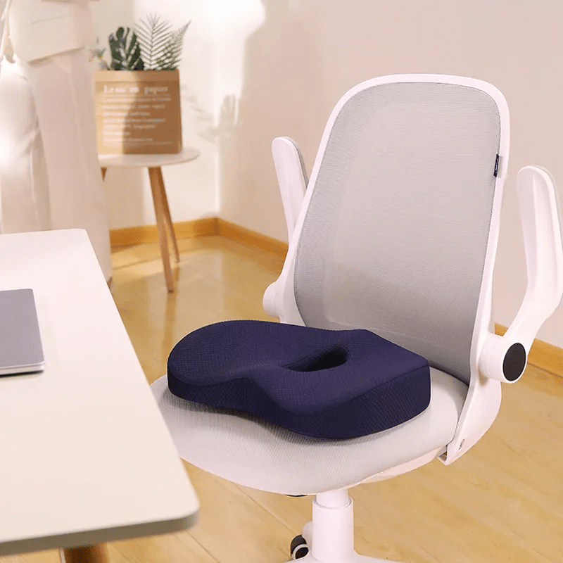Coussin Orthopédique Dos en Mousse à Mémoire de Forme – Soutien Respirant et Ergonomique