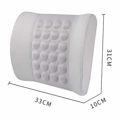 Coussin Orthopédique Lombaire Vibrant pour Voiture – Soulagement Instantané en Route