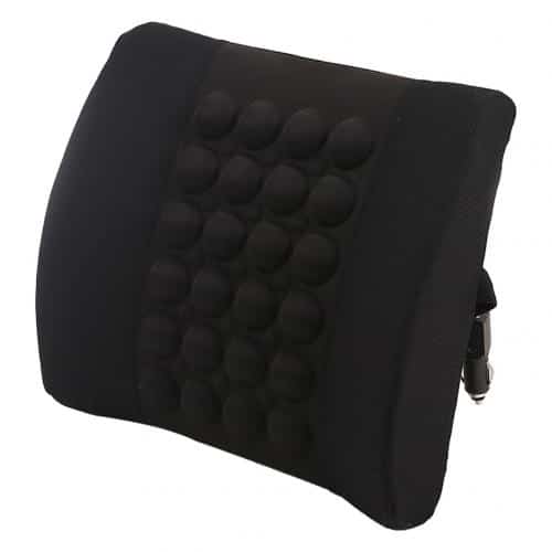Coussin Orthopédique Lombaire Vibrant pour Voiture – Soulagement Instantané en Route