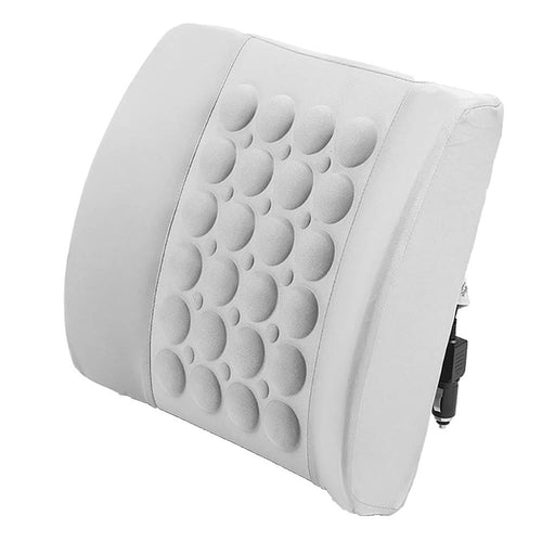 Coussin Orthopédique Lombaire Vibrant pour Voiture – Soulagement Instantané en Route