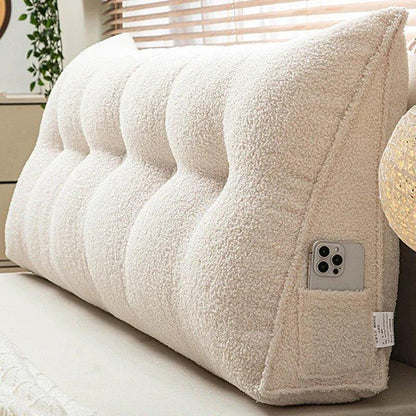 Coussin Traversin pour Lit et Canapé – Soutien Optimal pour la Lecture et le Repos