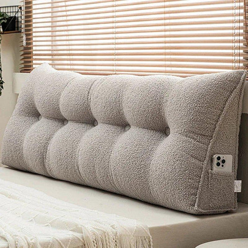 Coussin Traversin pour Lit et Canapé – Soutien Optimal pour la Lecture et le Repos