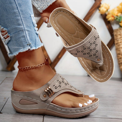 Sandales confortables et orthopédiques pour femmes - Style et maintien en un