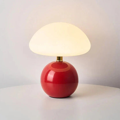 Lampe champignon à la crème française – Élégance et douceur pour votre intérieur