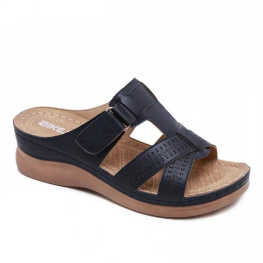 Sandales Femme Confort Ergonomique pour Soulagement des Douleurs Plantaires