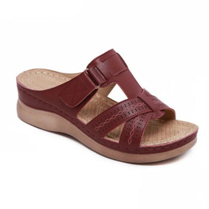 Sandales Femme Confort Ergonomique pour Soulagement des Douleurs Plantaires