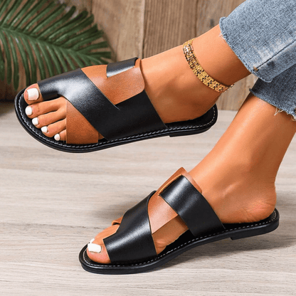 Sandales Femme Croisées Confort Orthopédique et Élégance Quotidienne