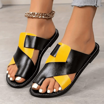 Sandales Femme Croisées Confort Orthopédique et Élégance Quotidienne