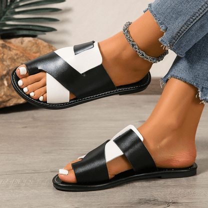 Sandales Femme Croisées Confort Orthopédique et Élégance Quotidienne