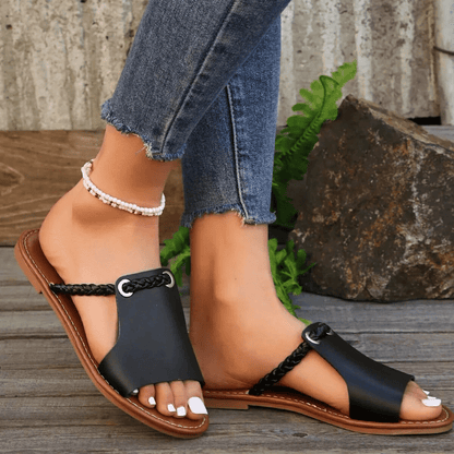 Sandales Femme Style Bohème Chic avec Semelle Confort Orthopédique