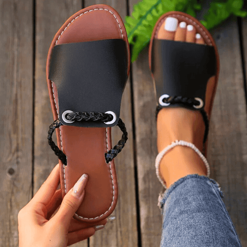 Sandales Femme Style Bohème Chic avec Semelle Confort Orthopédique