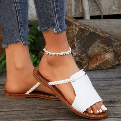 Sandales Femme Style Bohème Chic avec Semelle Confort Orthopédique