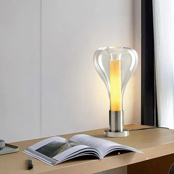 Lampe de table en lave apaisante – Éclairage décoratif et relaxant pour tous les styles de décoration maison